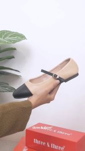 THREE & THREE - Sepatu Kerja Women Slip On Loafer Formal Wanita 2630-1