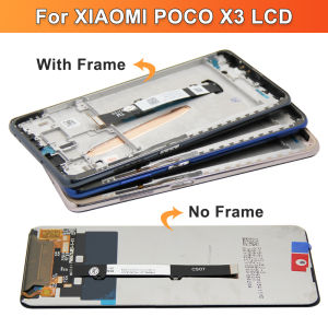 6.67 OLED LCD For Xiaomi POCO X3 Display Touch Screen Digitizer Assembly For Poco X3/X3 Pro/X3 NFC LCD Replacement Parts