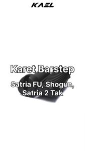 Karet Barstep Depan Satria FU: Pilihan Terbaik untuk Motor Anda