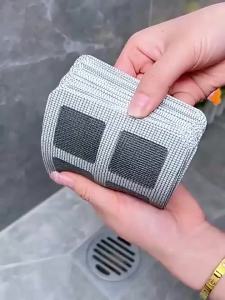 50Pcs Disposable Shower Drain Hair Catcher Mesh Shower Drain Covers Floor Sink Strainer Filter Hair Stopper For Bathroom Kitchen