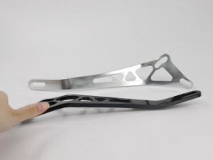 Motorcycle Exhaust Pipe Bracket Alloy Hollow-Out Waterproof Boost Exhaust Stability For Yamaha Sniper 135/150/155