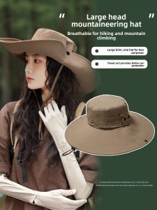 XINGGONGGUAN | Outdoor Womens Fishing Cap Western Cowboy Mountain Hat Desert Sun Protection Hat Sunshade Hat For Hiking And Traveling