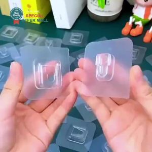 【Special Offer】Convenient Wall Hanging Aid - 1 Pair Japanese Mother-Child Hooks - Double-Sided Adhesive Strong Sticky (Essential Wall Hook)