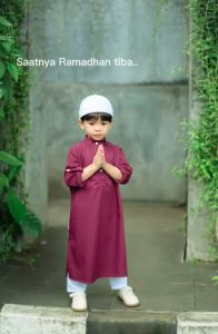 KEOLA - Setelan Baju Koko Anak Aksana Series (Setelan Muslim Koko Set Anak) Usia 1 – 6 Tahun / Premium Cotton Koko Set Tee Kekinian terbaru | Setelan Koko Premium