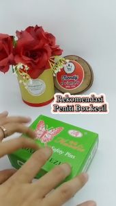 Peniti kecil gold silver satu bok