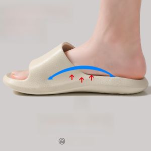 Arch Support Slippers Flat Foot Bathing Bathroom Non-Slip Mens Summer New Indoor Home Comfortable EVA Slippers for Men And Women