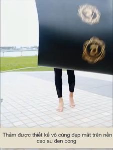 Thảm Tập Yoga PU cao su NICEGOOD Chống Trơn Trượt Chính Hãng Tặng Kèm Dây Cuốn Thảm Và Túi
