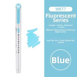 Zebra | Dual-tip Highlighter Marking Pen Coral Pink