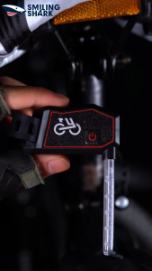 SMILING SHARK CWD397 LED Bike Light 4Mode 7colors Light Bicycle Tail Light Type-c Rechargeable Cycling Taillight Waterproof Outdoor Night Cycling Lighting