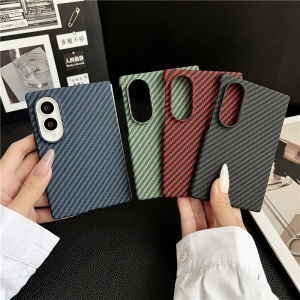 szhaiyu | For Magsafe Wireless Charge Magnetic Carbon Fiber Leatherr Phone Case for Samsung Galaxy Z Fold 8 Ultra 7 6 5 Screen Film Cover