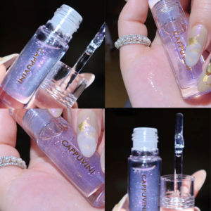 JIUQI | Moisturizing Transparent Lip Gloss with Shimmer