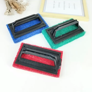 Bàn chải bọt biển vệ sinh bồn rửa nhà bếp có tay cầm bàn chà cọ nồi lau chùi nhà bếp nhà