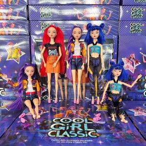 KPop Demon Hunters Doll Vinyl Toy Huntrix Rumi Mira Zoey K pop Character Mask Figurine Diy Christmas Birthday Gift Cosplay Decor