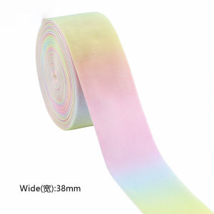 5/10 Yards Velvet Gradient Ribbon Wedding Party Decoration Handmade Ribbon Gift Bag Bow DIY Christmas Ribbon