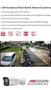 DS-2CD2T26G2-4I Hikvision 2 MP AcuSense Powered-by-DarkFighter