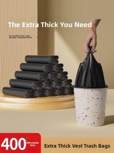 Yihong | Thick Handheld Large Kitchen & Office Drawstring Plastic Garbage Bags