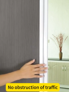 UPSEN Honeycomb Folding Sliding Door Punch Free Accordion Door Waterproof Aluminum Frame for Home Bathroom Kitchen Wardrobe Closet