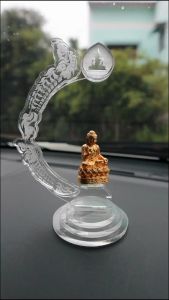 ซุ้มพระหน้ารถยนต์ ที่แขวนพระเครื่อง ซุ้มพระ ฐานโชว์พระ ขาตั้งเหรียญ