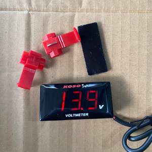 Đồng hồ báo vol coso 5-150v sử dụng mọi dòng xe điện xe máy