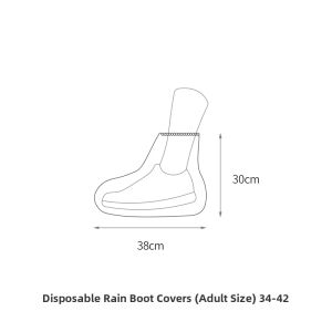 FaSoLa | Disposable Thickened Durable Transparent Waterproof Outdoor Shoe Cover Cards