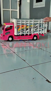 CUAN HOKI MAINAN TRUK OLENG SPESIAL FULL CUSTOME SPEK DETAILING REALISTIC PLUS LAMPU LED TERPAL MAINAN MINIATUR TRUK FULL SPEK DETAIL