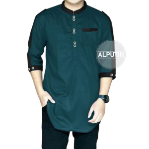 Koko ZAKA Lengan 3/4 Best Seller Baju Kemeja Koko  Lengan 3per4 Pria Muslim Terbaru High Quality