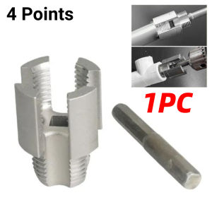 DN15 DN20 Pipe Threading Tool Integrated Internal & External Pipe Threading Tool for 1/2 3/4 PVC Pipe Thread Cutting Tools