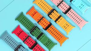 Sport Band for Samsung Galaxy Watch 9 40mm 44mm 8 Classic 46mm Silicone Breathable Belt Correa Bracele Galaxy Watch 8 Straps