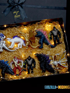 Đồ Chơi Rồng Máy Có Thể Di Chuyển 2024 Red Lotus King Kong Vs Godzilla Empire Rise Blind Box Model Đồ Chơi Mô Hình Cho Trẻ Em