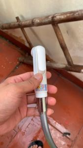 Bộ vòi xịt vệ sinh nhựa ty đồng HODA BOSSbộ xịt nhựa ABS có đầu vòi xịt liền tay