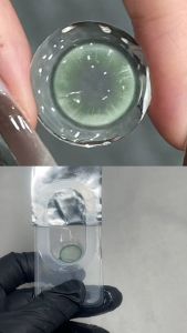 【COD】Softlens 2pcs BOSTON Seri Soflen Green Contact Lens Korea Normal Soflens Bigeyes 14.2 MM