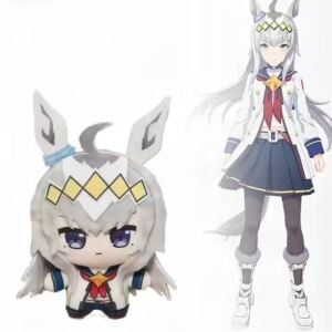 10CM Kawaii Uma Musume Plush Toys Cartoon Anime Game Character Merchandise Keychain Cosplay Peripheral Doll Kid Collectible Gift
