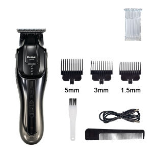 Kemei | Kemei KM-270 Electric Hair Clipper for Men Adjustable Blade Angle T-Blade Hair Trimmer Machine Finishing Machine Barber Shop