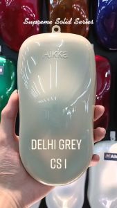 AIKKA Delhi Grey CS1  2K Car Paint Kaler Solid Touch Up Pen Spray Cat DIY Cat Spray Motor Kereta
