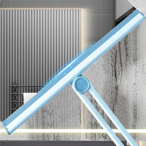 Foldable Glass Clean Scraper Kitchen Bathroom Floor Window Washing Wiper Household 180 Degree Rotatable Mirror Cleaning Scraper