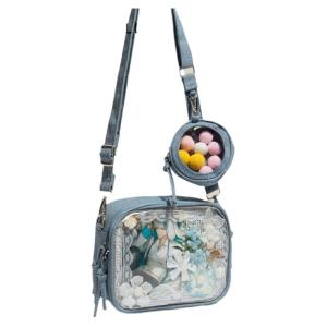 Casual Canvas Phone Bag Small Quantity Pain Package for Girls Single Shoulder Slant Cross Youth Soft Zipper Closure Square Shape