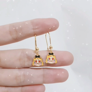 ANTING CLIP ANAK PEREMPUAN MOTIF KARTUN PERHIASAN XUPING /AT-5337