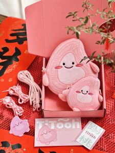 New Year Gift Box Red Spring Festival Limited Chaoshan Specialties Year Goods Gift Bag Mobile Phone Stand Included