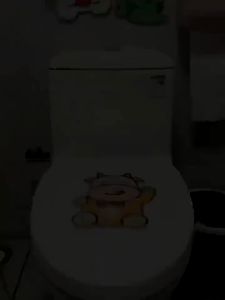 🍓Strawberry.thai🍓 สติ๊กเกอร์ดับกลิ่น สติ๊กเกอร์ดับกลิ่นห้องน้ำ ลายการ์ตูนสัตว์น่ารัก มีกาวในตัว