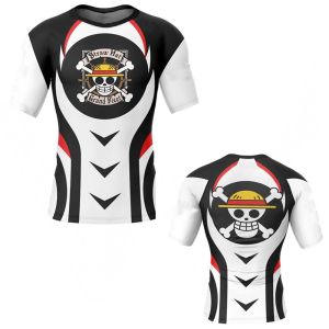 Bandai | Summer 2026 One Piece Straw Hat "Martial Sheath" Sports Theme 3D Printed Breathable Quick-drying T-shirt Adult Parent-child Top