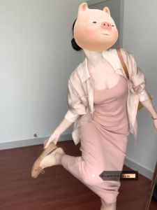 Váy Dài Không Tay Màu Hồng Thanh Lịch Váy Dài Ôm Sát Váy Mùa Đông Cho Nữ Váy Dài Mới 2025 Váy Dài Cổ Chữ A Váy Dài Thường Ngày