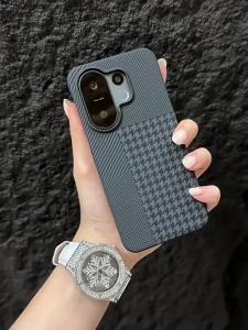 BSN | Huawei Mate 80 70 60 Pro Plus Mate80promax Vỏ Bảo Vệ Điện Thoại Bằng Sợi Carbon Cứng PC Họa Tiết Bàn Cờ Vỏ Ốp Lưng