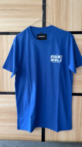 RHINOWALK Kaos Pria Casual Side Blue Back Modis