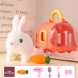 BABYSHOME | Interactive Sound Walking Plush Animal Toy