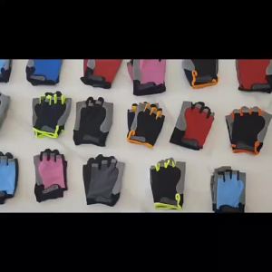 Outdoor half-finger fitness gloves for men and women breathable thin anti-slip and wear-resistant driving sports cycling glov