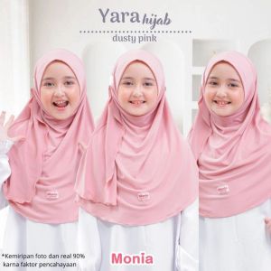Yara Hijab Instan Anak L 6 - 10th / Monia Jilbab Anak