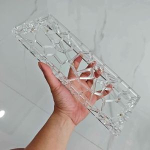 EWEADN | GH60 Độ Cứng Cao Rỗng Trong Suốt Vỏ Bàn Phím PC Vỏ Cho Holy60 MAD60 Wooting60 Win60 Tùy Chỉnh Bàn Phím Phụ Kiện