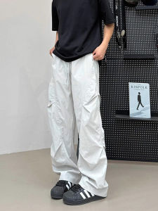 Quần Dài Thể Thao Mùa Hè Mỏng Bằng Lụa Băng Nhanh Khô Cho Nam Quần Dài Ống Đứng Cạp Vừa Quần Dài Thường Ngày Mùa Hè