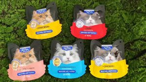 AMNA Cat Wet Food 85G |Halal Certified| 12/24/36 Pouches | 5 Flavours | Meat Pâté Jelly & Soup | Chicken Beef & Salmon