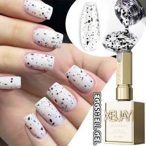 15ml Eggshell Gel Nail Polish Quail Egg Semi Permanent Nail Gel All For Manicure Soak Off UV LED Gel Varnish Nail Art Top Coat
